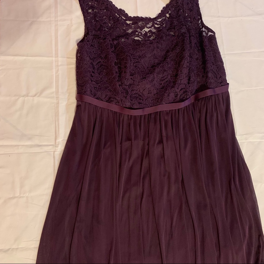 Purple dress